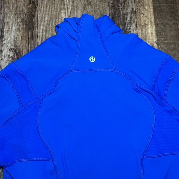Lululemon Bhakti Yoga Jacket Baroque Blue Size 12 - Picture 7 of 7